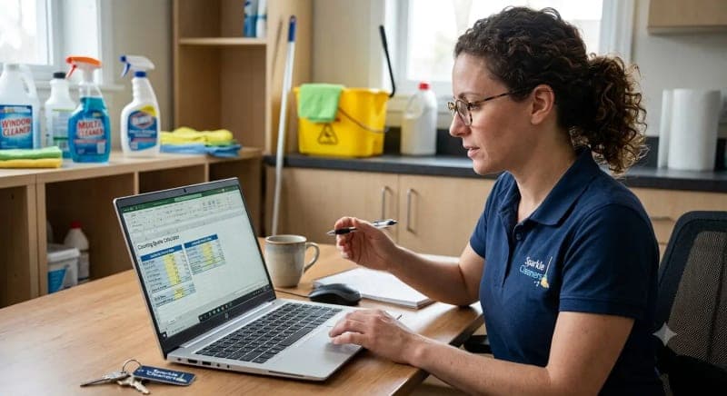 janitorial hourly rate calculator for cleaning business owners